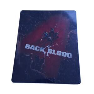 Back 4 Blood SteelBook Case Factory Sealed Collector Edition No Game